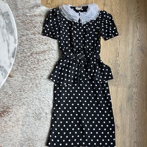 90's Polka Dot Peplum Dress
ShopSilverTooth size 6